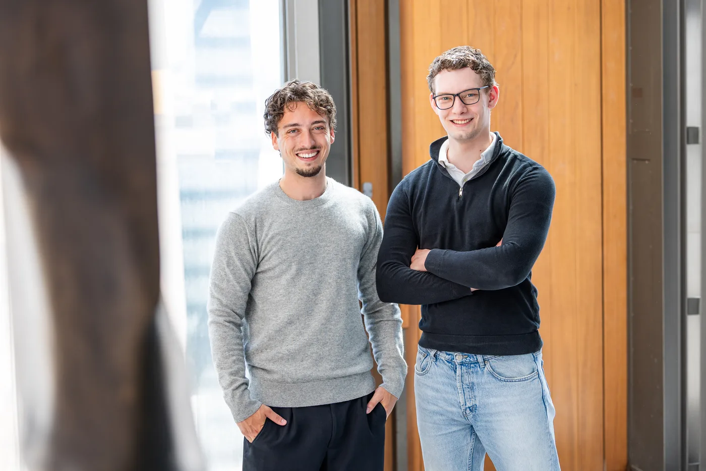 Fabian Leuthe und Leonard Warda, die Gründer von owntix
